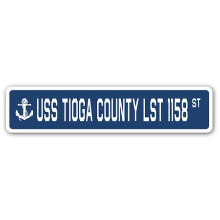 SIGNMISSION SSN-Tioga County Lst 1158